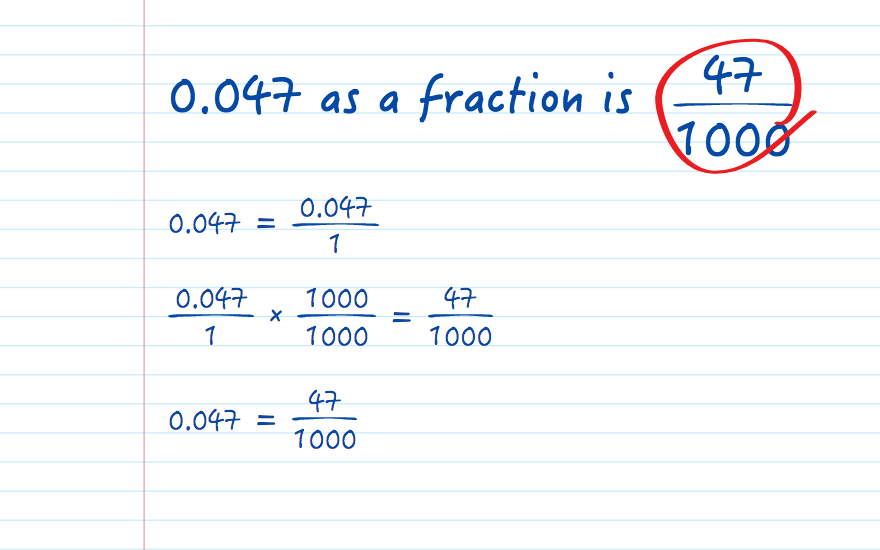 0.047 as a fraction