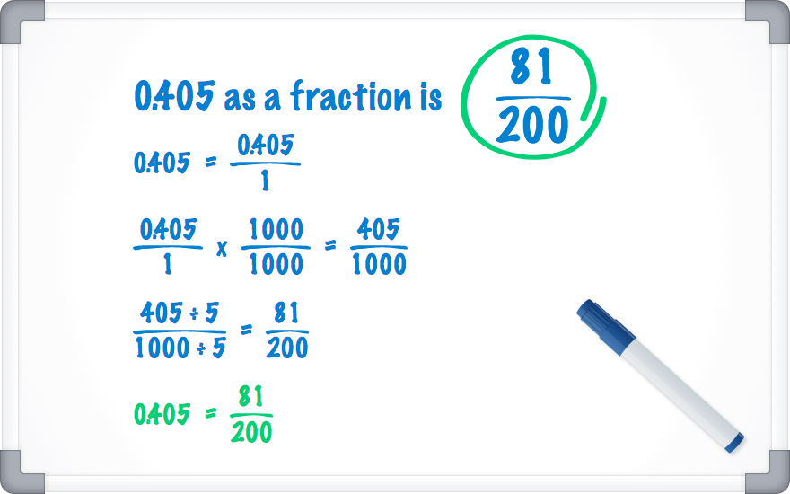 0.405 as a fraction