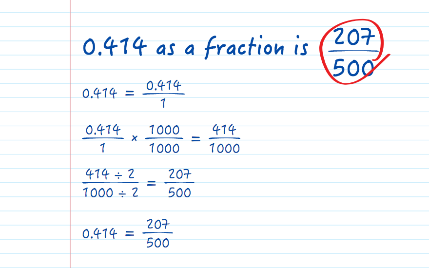 0.414 as a fraction