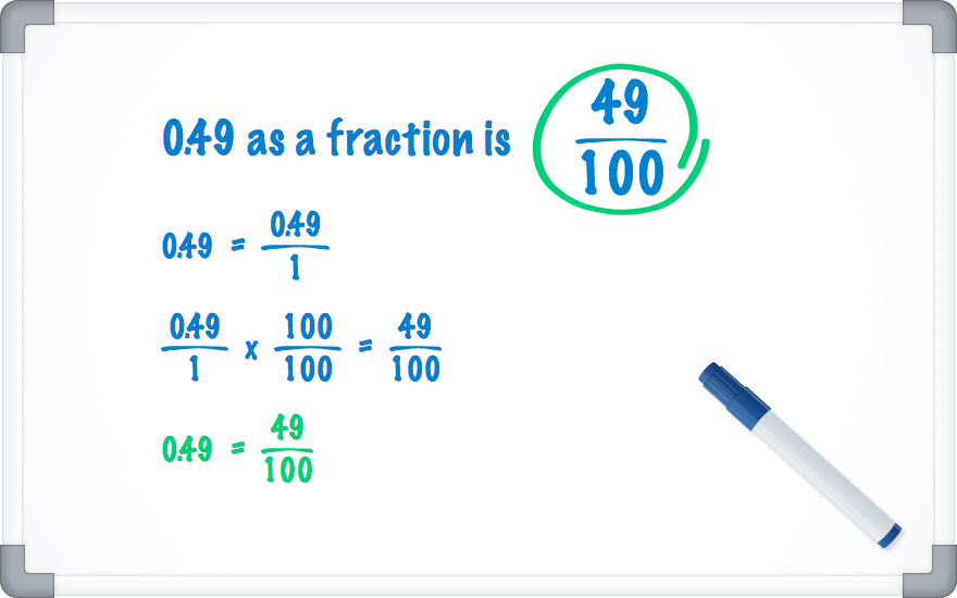 0.49 as a fraction