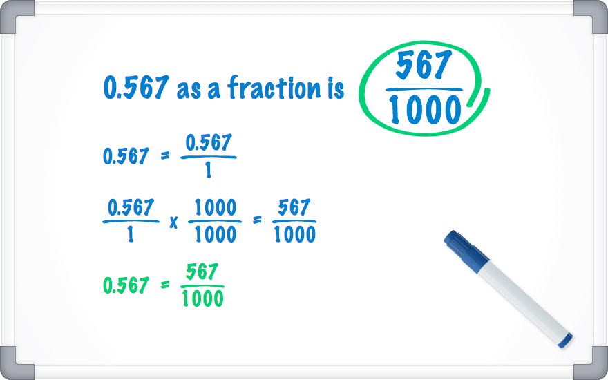 0.567 as a fraction