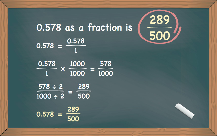 0.578 as a fraction