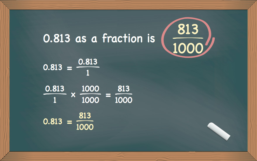 0.813 as a fraction