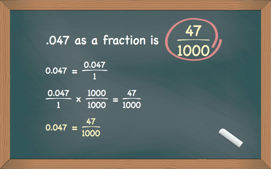 .047 as a fraction