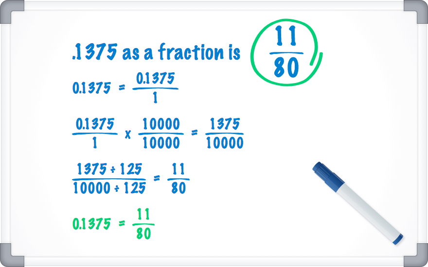 .1375 as a fraction