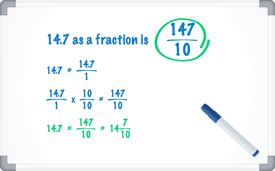 14.7 as a fraction