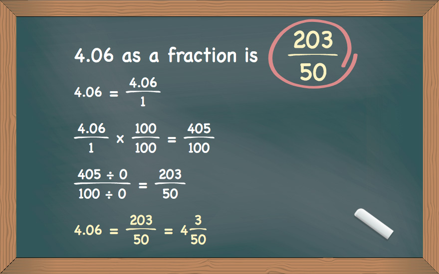 4.06 as a fraction