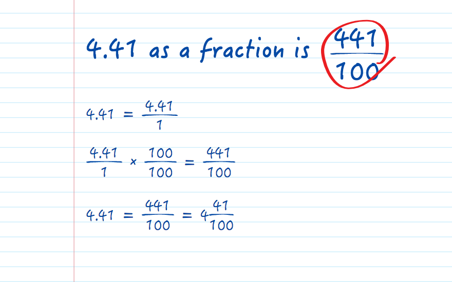 4.41 as a fraction