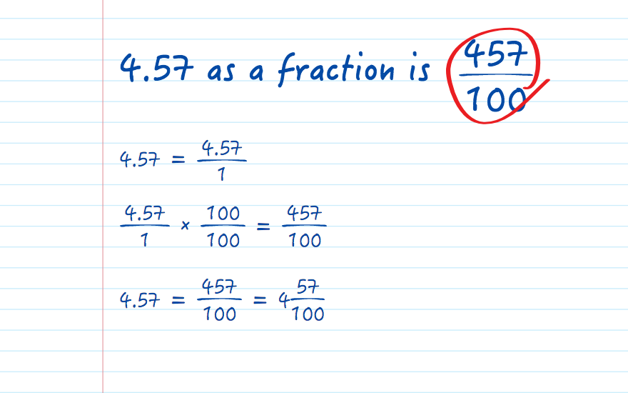 4.57 as a fraction