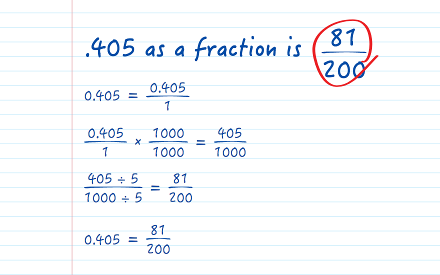 .405 as a fraction