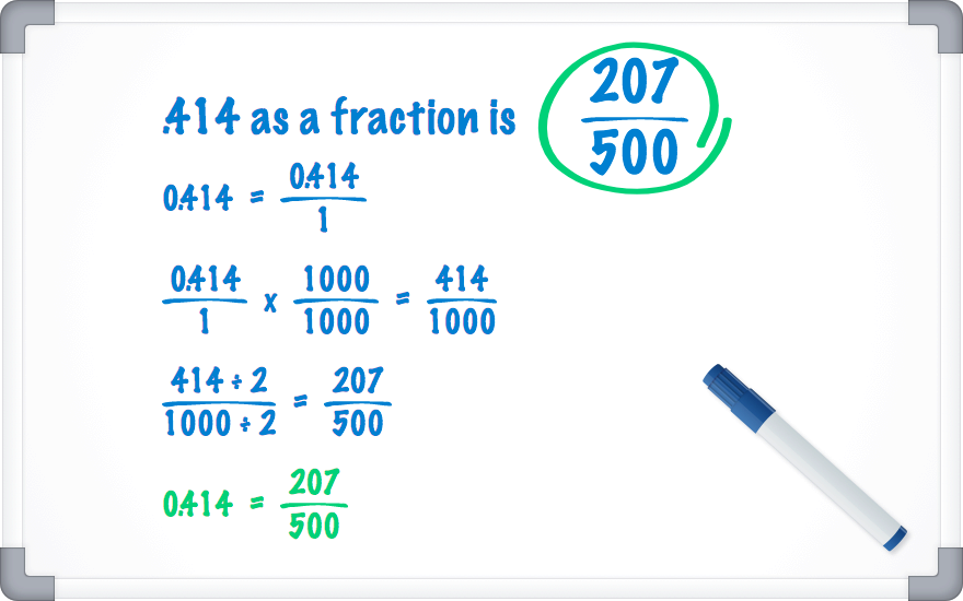 .414 as a fraction