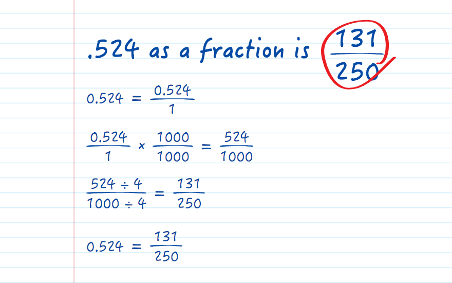 .524 as a fraction