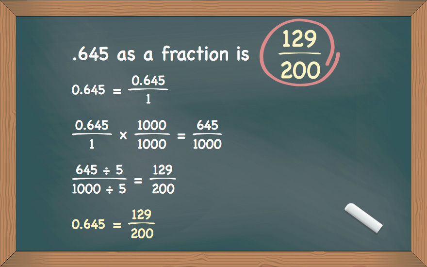 .645 as a fraction