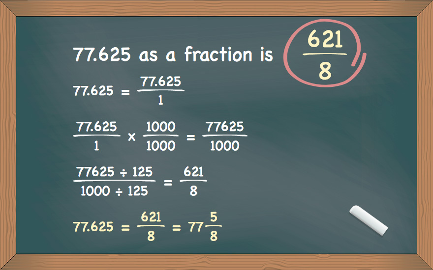 77.625 as a fraction
