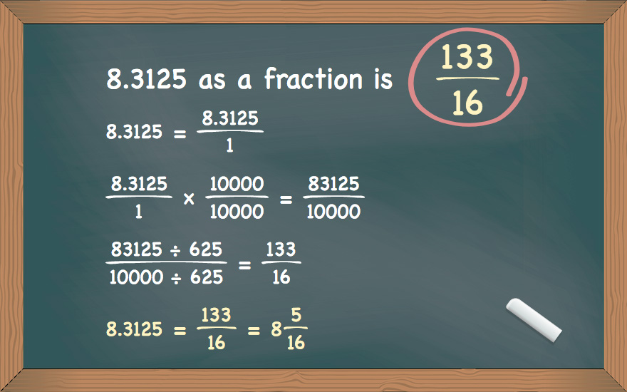 8.3125 as a fraction