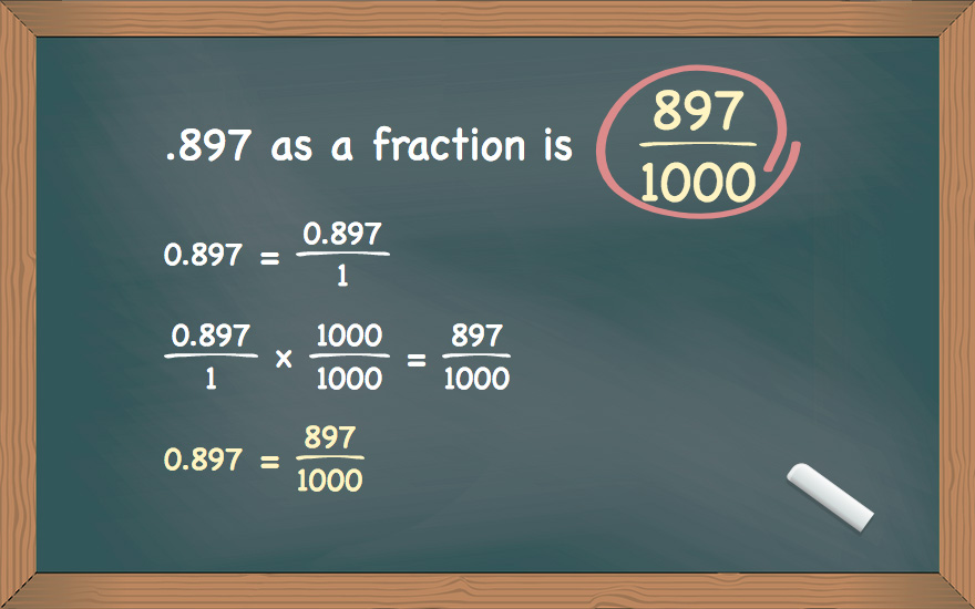 .897 as a fraction