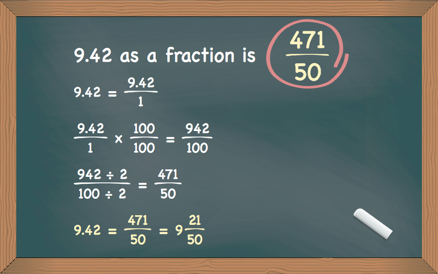 9.42 as a fraction